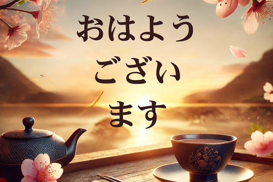 Good Morning in Japanese
