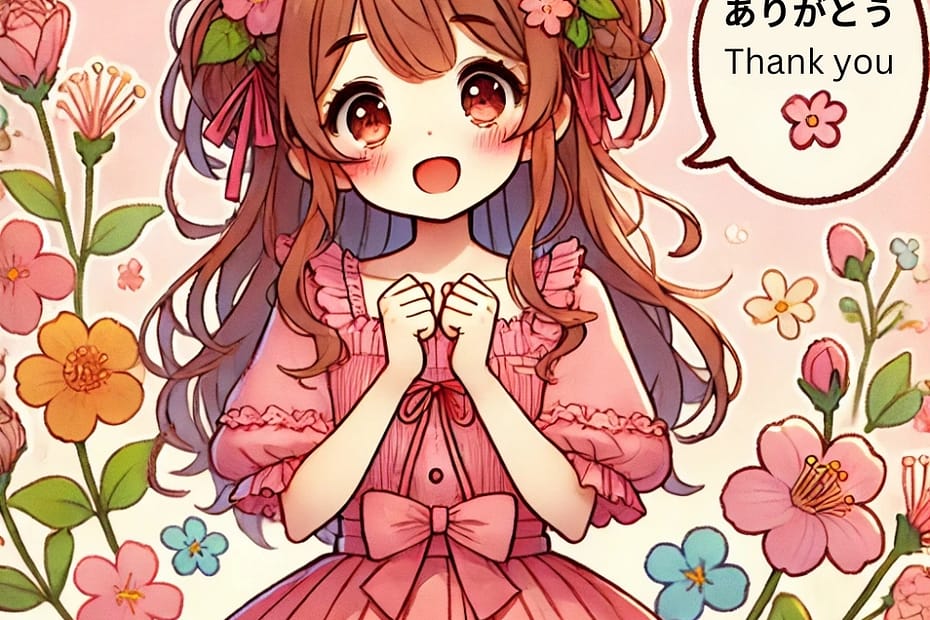 Thank You in Japanese