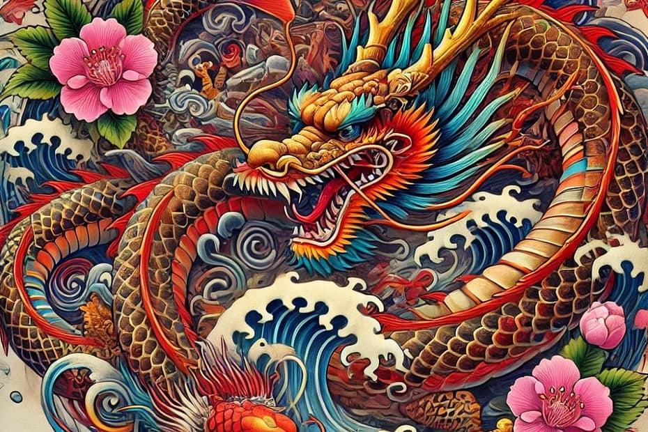 Japanese Dragon Tattoo